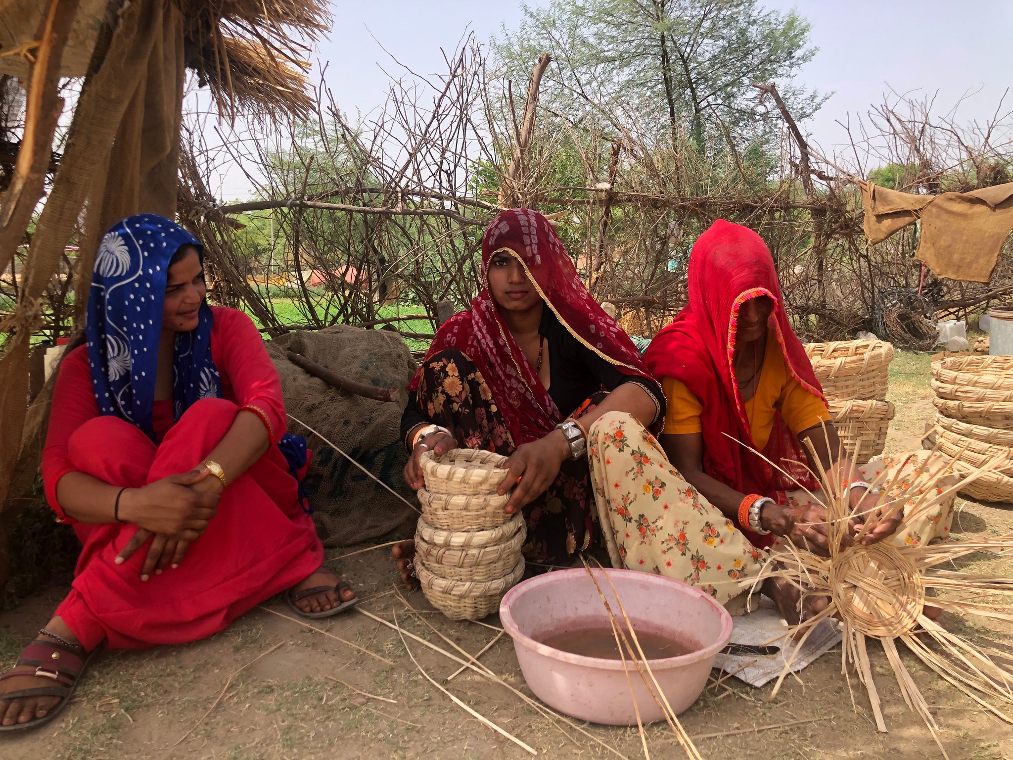 How it's Made—Handwoven Palm Baskets