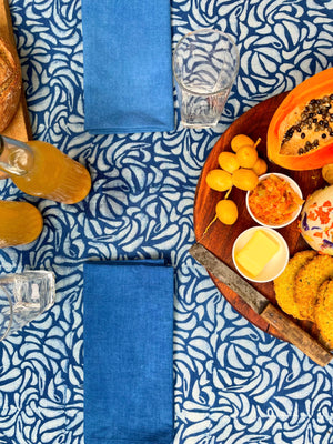 Palaash | Indigo | Tablecloth