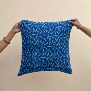 Neem Leaf | Indigo | Pillow Cover