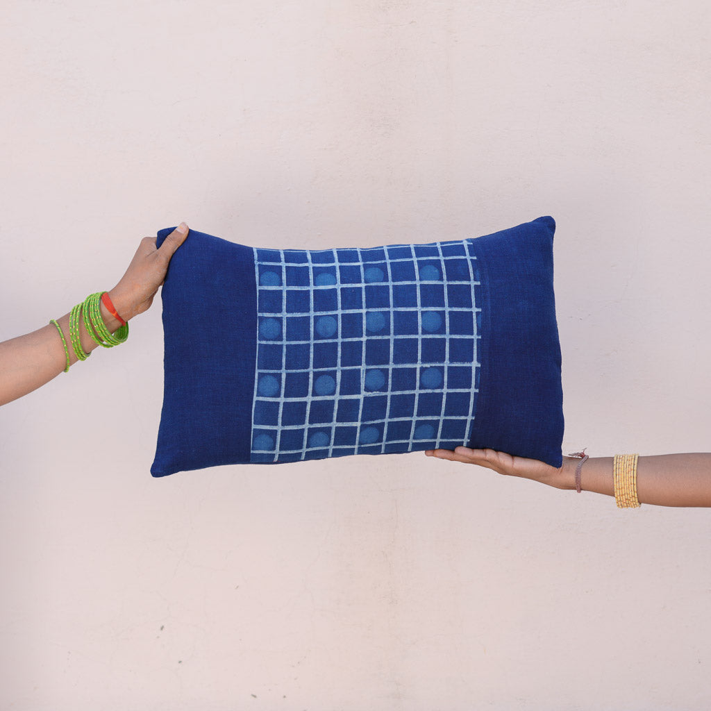 Evening | Indigo | Pillow Cover