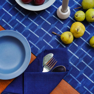 Afternoon | Indigo | Table Runner