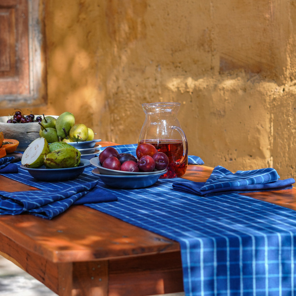 Morning | Indigo | Table Runner