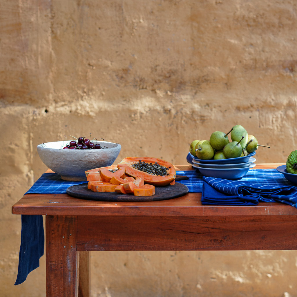 Morning | Indigo | Table Runner