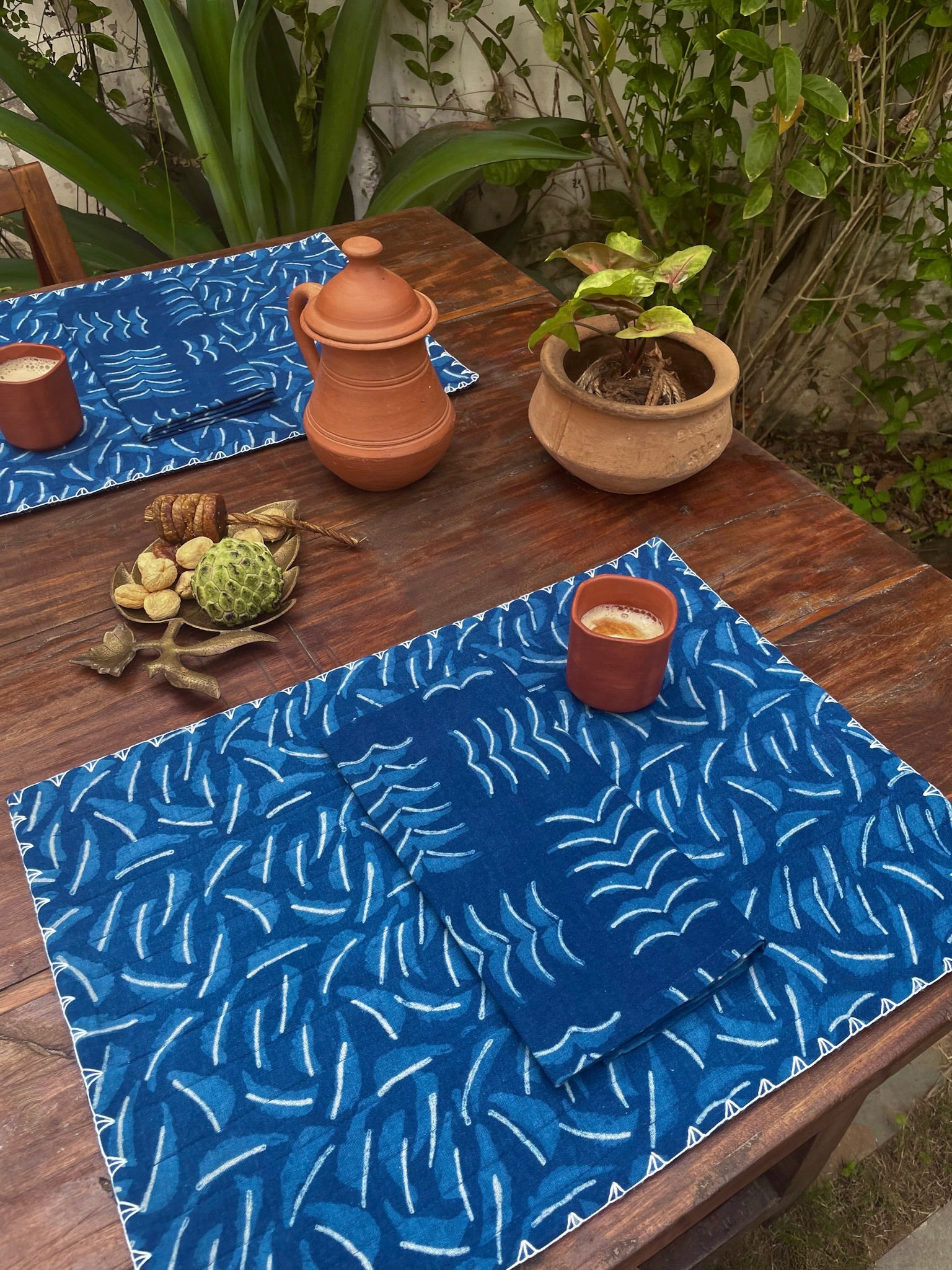 Neem Leaf | Quilted Placemat