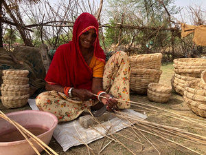 Harvest  |  Handwoven Palm Basket