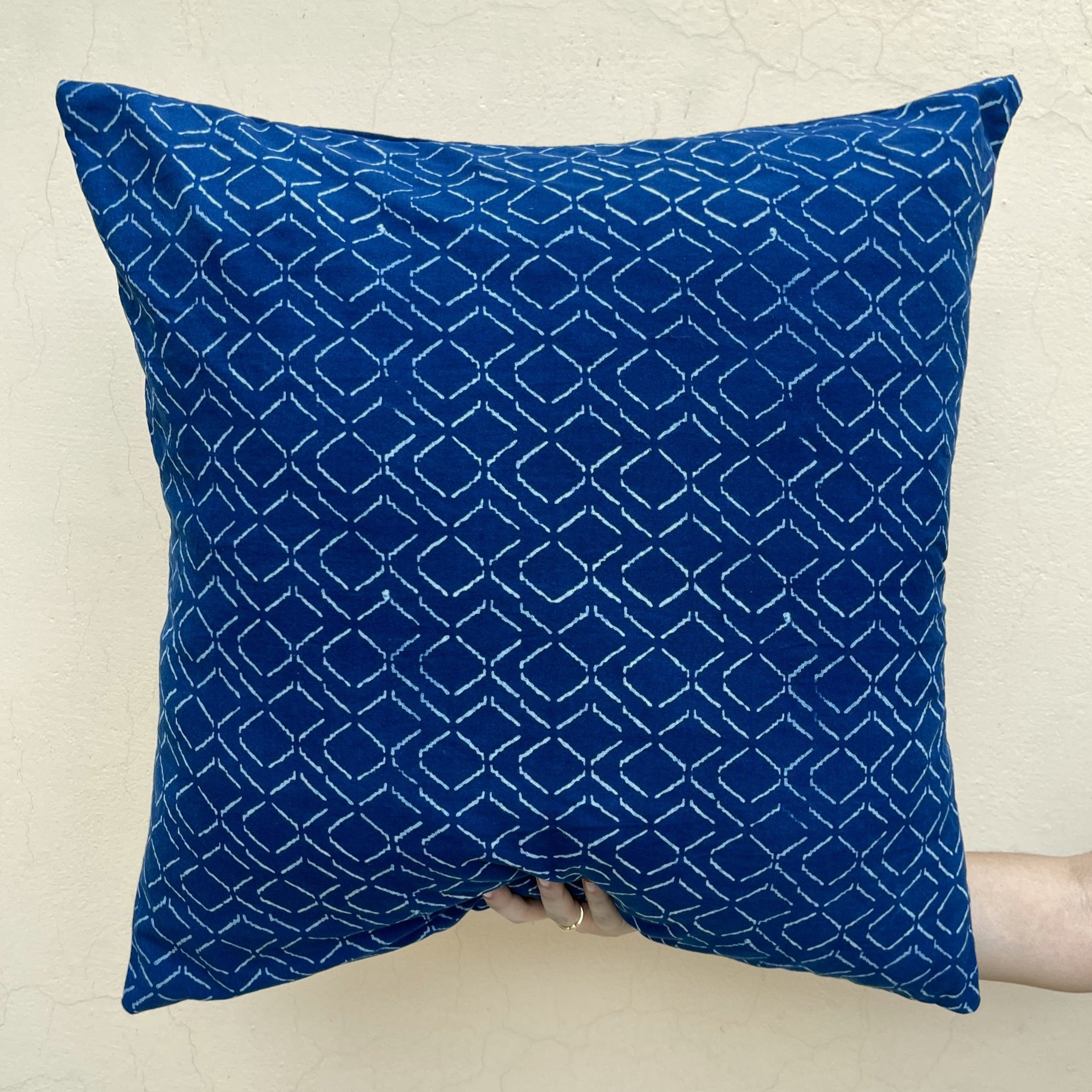 Connect | Indigo | Pillow Cover