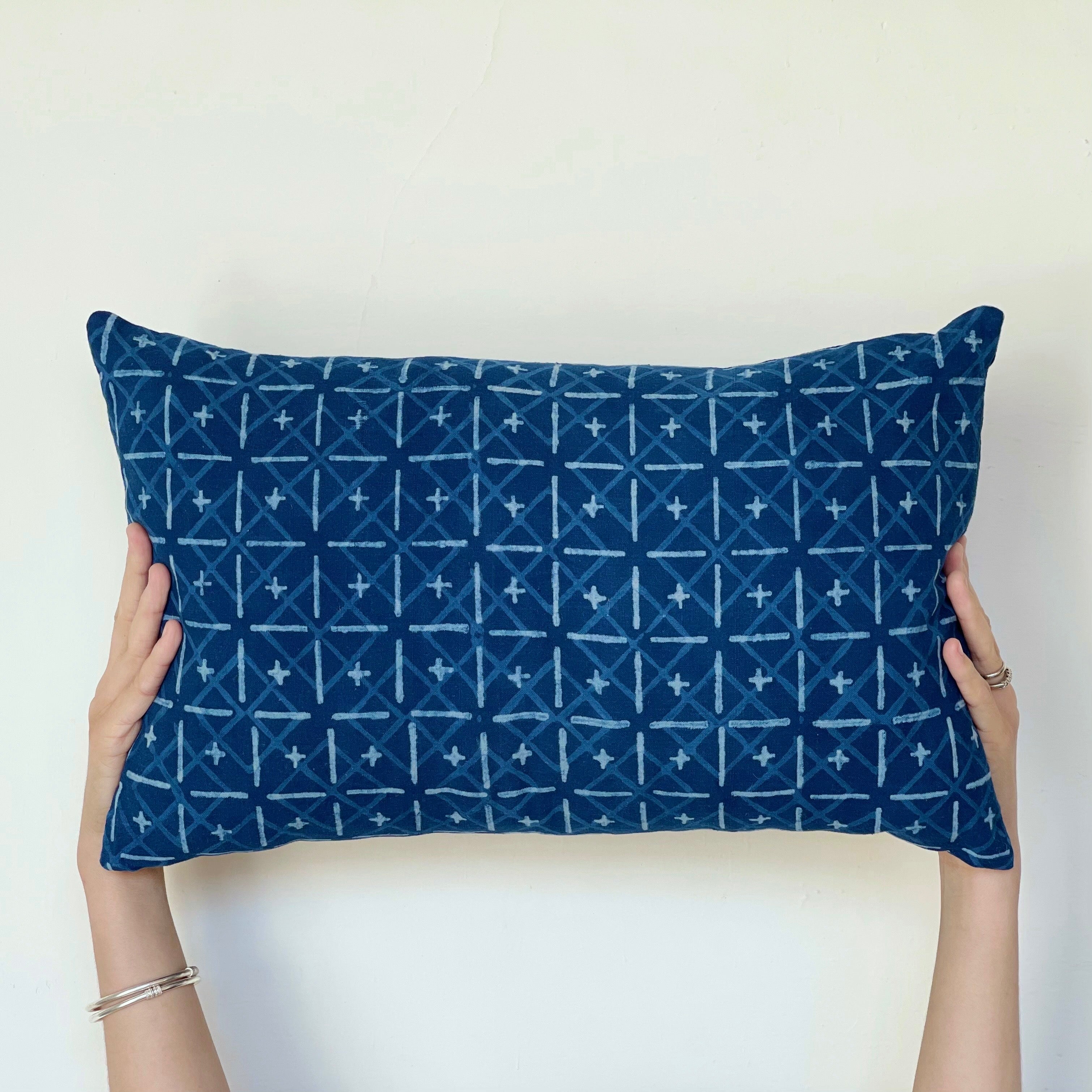 Rush  |  Indigo  |  Pillow Cover