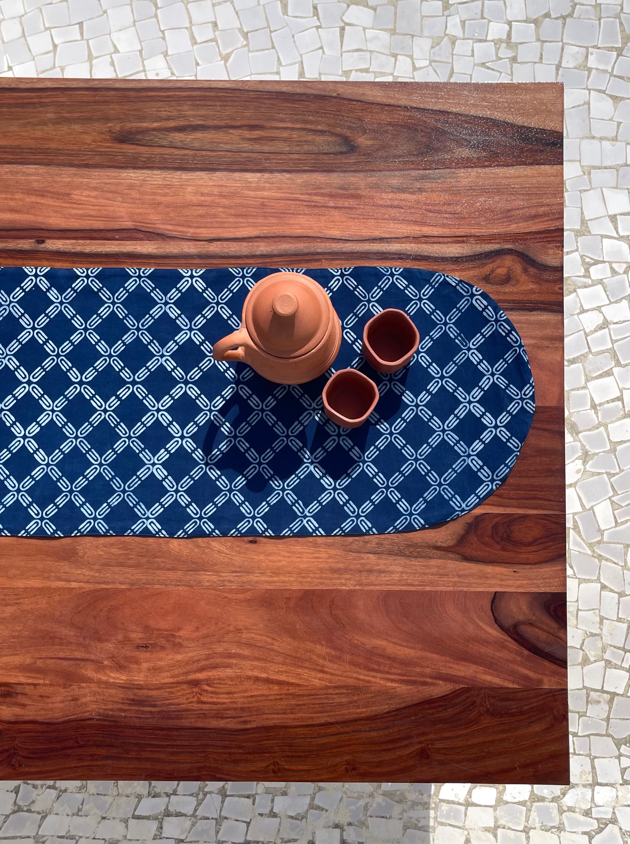 Belong | Indigo | Table Runner