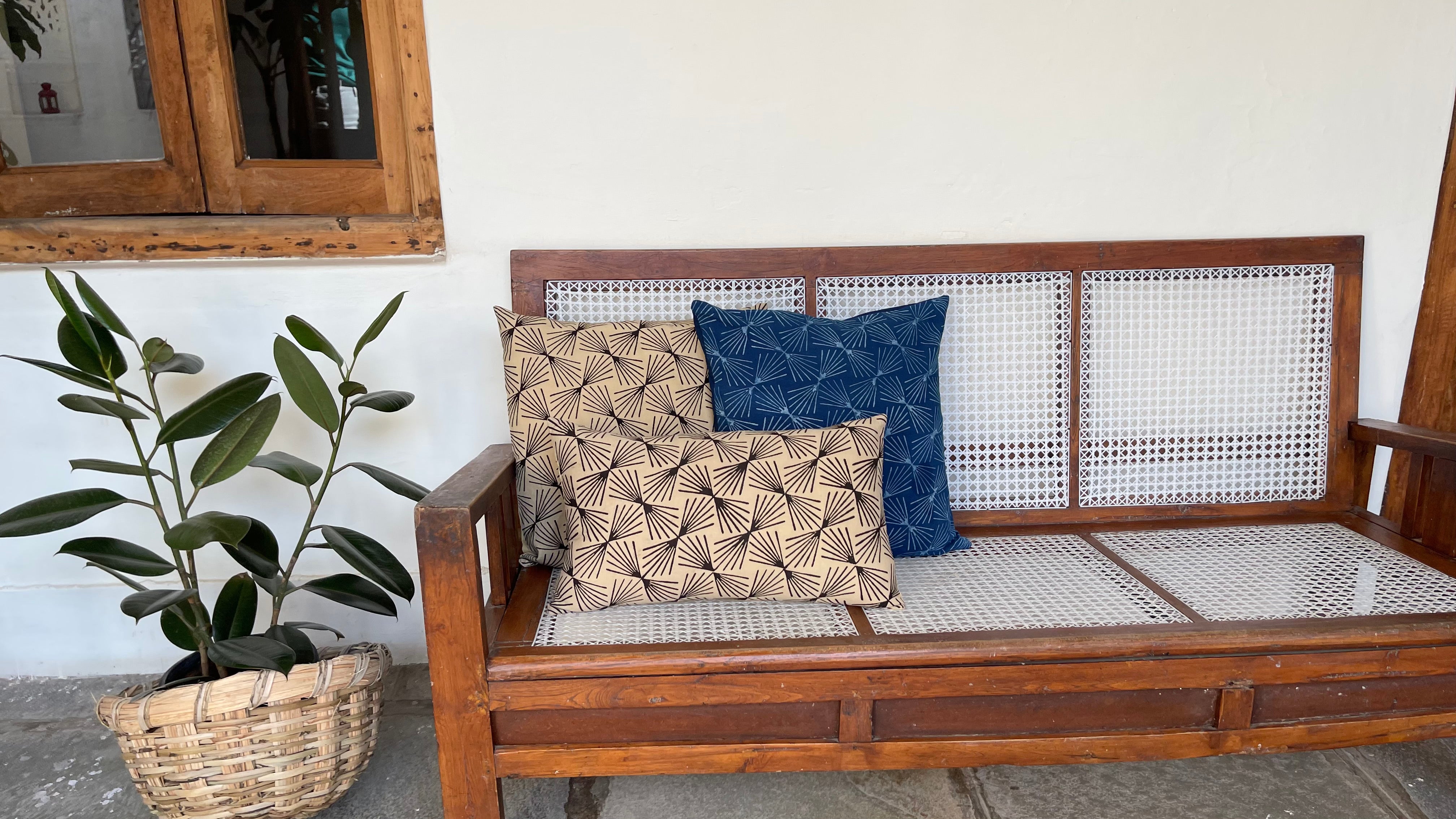 Array  |  Indigo  |  Pillow Cover